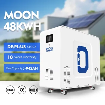 51.2V 942Ah LiFePO4 Battery for Solar Storage-Docan Power